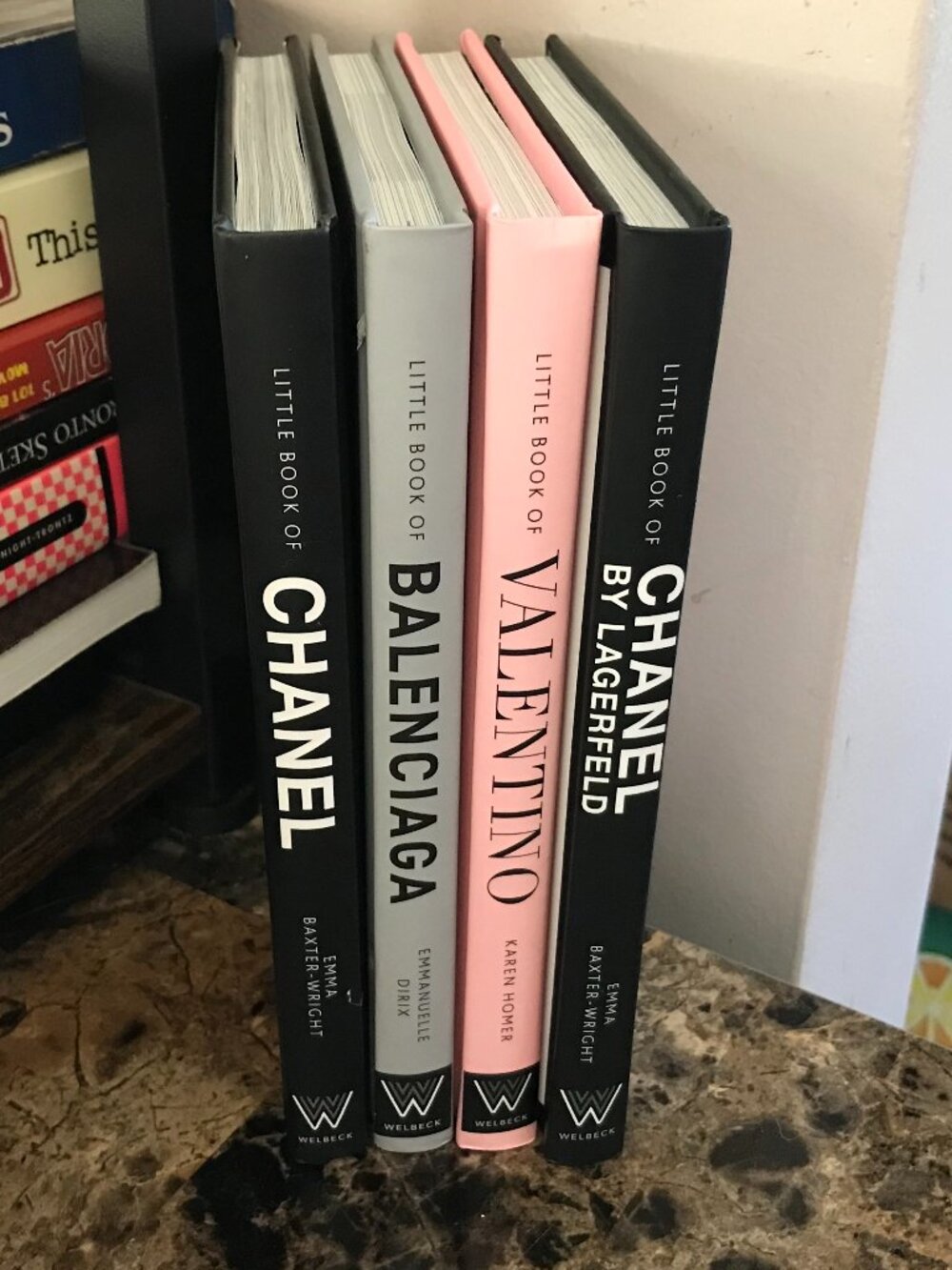 Luxury Haute Couture Fashion Book Set NEW Chanel Balenciaga Valentino